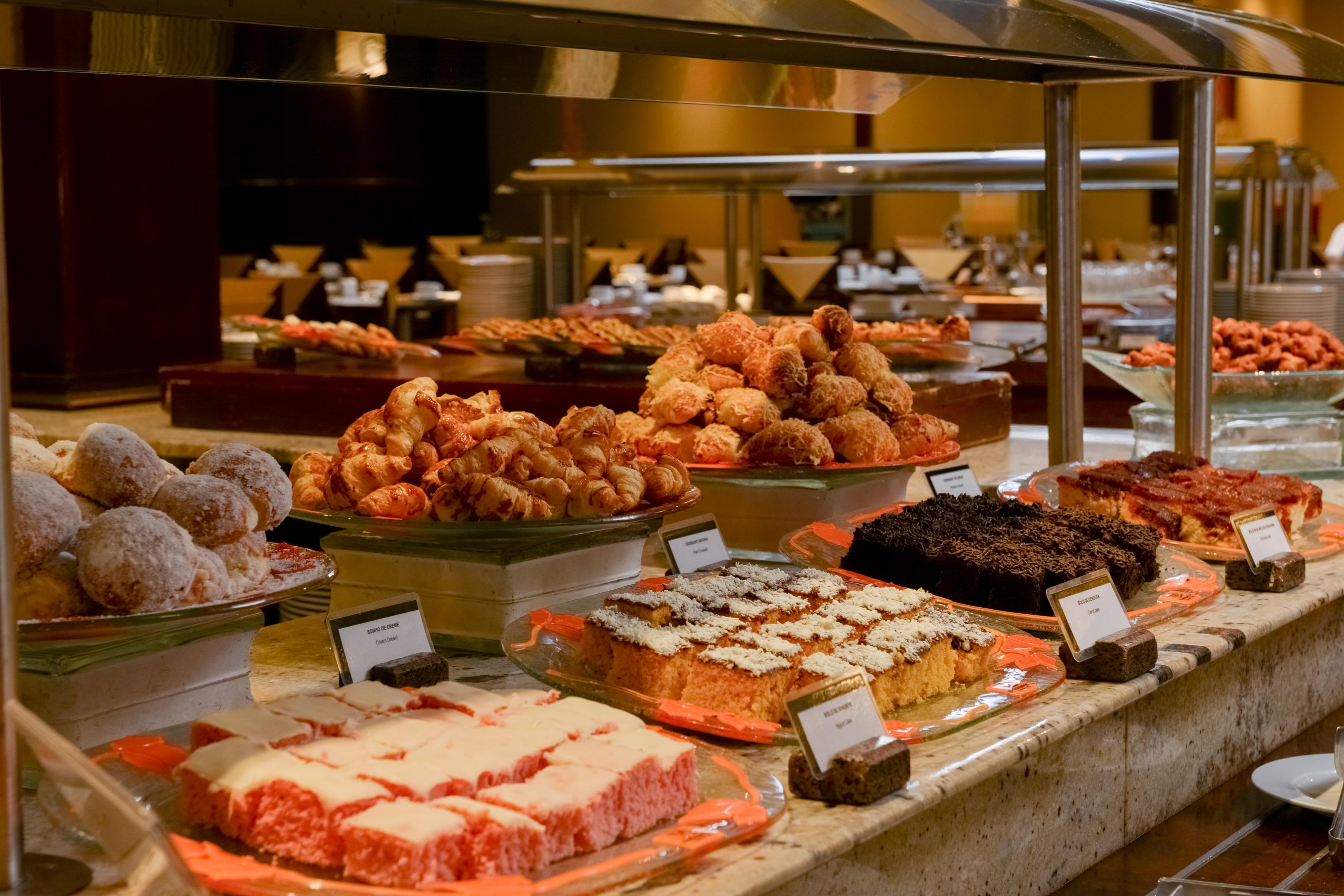 维希塞拉诺酒店 格拉玛多 外观 照片 A dessert buffet